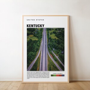 Kentucky Print, Kentucky Poster, Kentucky Wall Art, Kentucky Travel, Kentucky Art Print, Kentucky Artwork, Kentucky Photo, Louisville Print