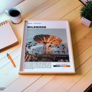 Wildwood Poster - Vintage Jersey Shore Beach Scene image 9
