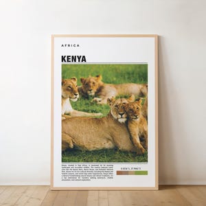Kenia Print, Vintage Poster, Kenia Kunst, Kenia Poster, Kenia Foto, Kenia Posterdruck, Kenia Wanddekor, Nairobi Poster, Reisegeschenk, Afrika
