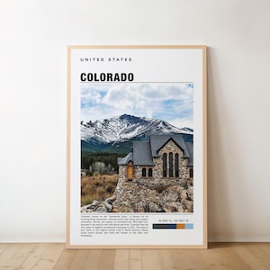 Colorado Travel Print, Colorado Travel Poster, Colorado Springs Wall Art, Colorado Springs Travel, Colorado Print, Colorado Wall Art, USA