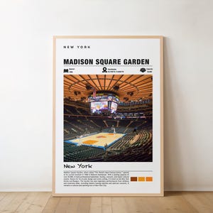 Madison Square Garden Print, Madison Square Garden Wall Art, Madison Square Garden Poster, Madison Square Garden Photo, Madison Square Art