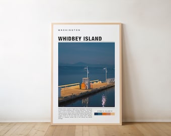 Whidbey Island Print: Coastal Washington Art, Pacific Northwest
