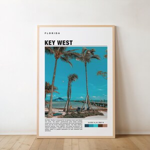Key West Print, Key West Wall Art, Key West Poster, Key West Photo, Key West Poster Print, Key West Wall Decor, Florida Travel Poster Art