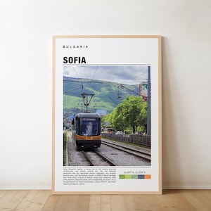 Sofia Print, Sofia Poster, Sofia Wall Art, Sofia Travel, Sofia Art Print, Sofia Artwork, Sofia Photo, Sofia Bulgaria Print, Sofia Cityscape