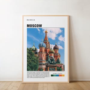 Moscow Print, Moscow Poster, Moscow Wall Art, Moscow Travel, Moscow Art Print, Moscow Artwork, Moscow Photo, Moscow Russia Print, Russia Art