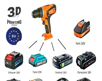 Bosch Professional 18V Battery - Karcher 18V Tool Adapter ( Jadapters )