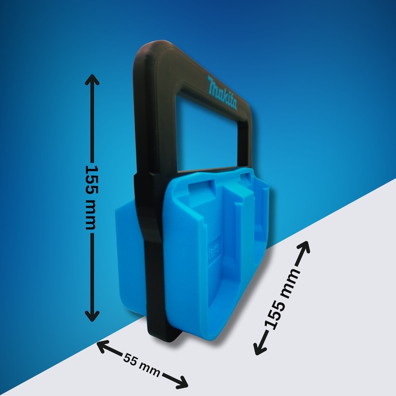 Supporto/custodia Per Batterie Makita 18v - Confezione Da 6 - Foto 2