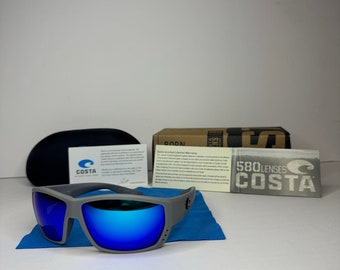 Gafas de sol Costa Del Mar Tuna Alley - Lentes polarizadas 580P Azul/Gris