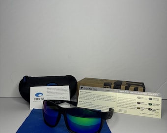 Gafas de sol Costa Del Mar Reefton - Lentes polarizadas 580P azul/negro