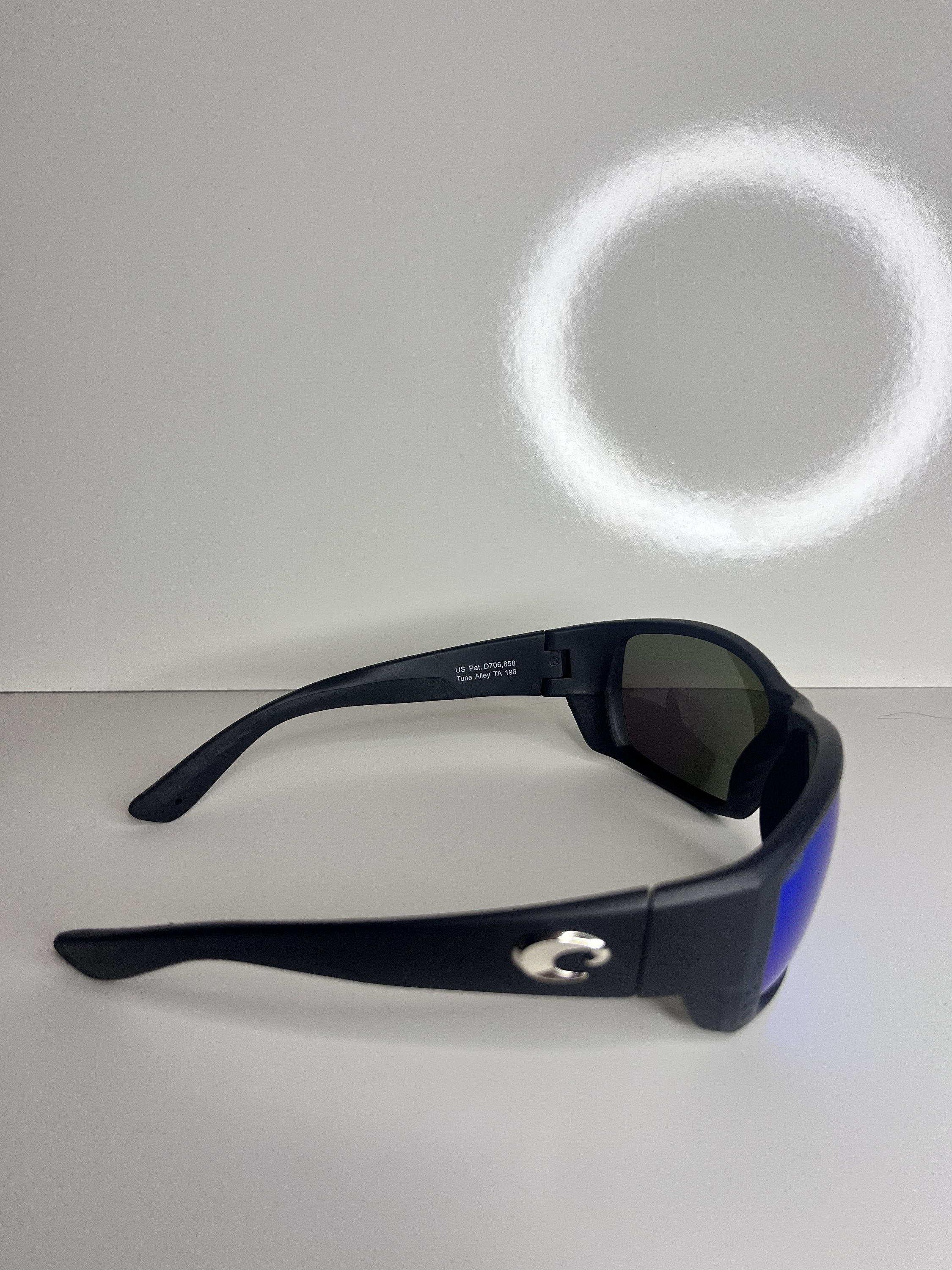 Costa Del Mar Tuna Alley Sunglasses Polarized 580P Lenses Blue/black Etsy