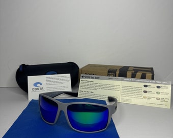 Costa Del Mar Reefton Sunglasses- Polarized 580P Lenses Blue/Gray