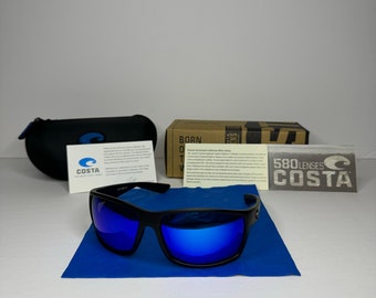 Gafas de sol Costa Del Mar Reefton - Lentes polarizadas 580P Azul/Negro