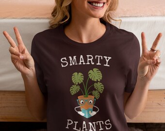 Smarty Plants T-Shirt - Women's Plant Lover Pun Tee