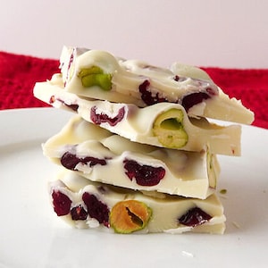 White Chocolate, Pistachio and Cranberry Bark~1 PD~Only 15.99