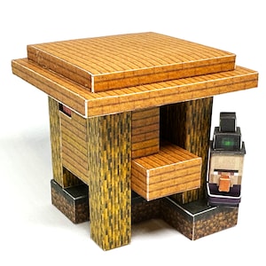 The witch&#39;s house. Papercraft diorama printables