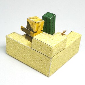 Desert. Papercraft Diorama Printables - Etsy