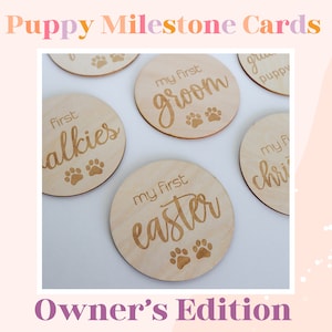 Cartes d'étape pour chiots | ÉDITION DU PROPRIÉTAIRE