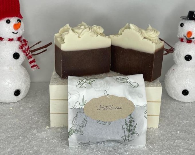 Hot Cocoa Soap Etsy