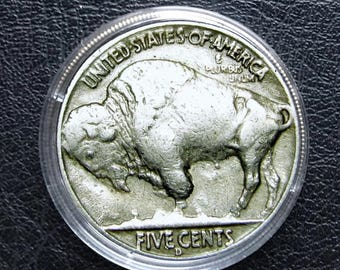 1937-D Three-Legged Buffalo Nickel Collectible US Error Coin