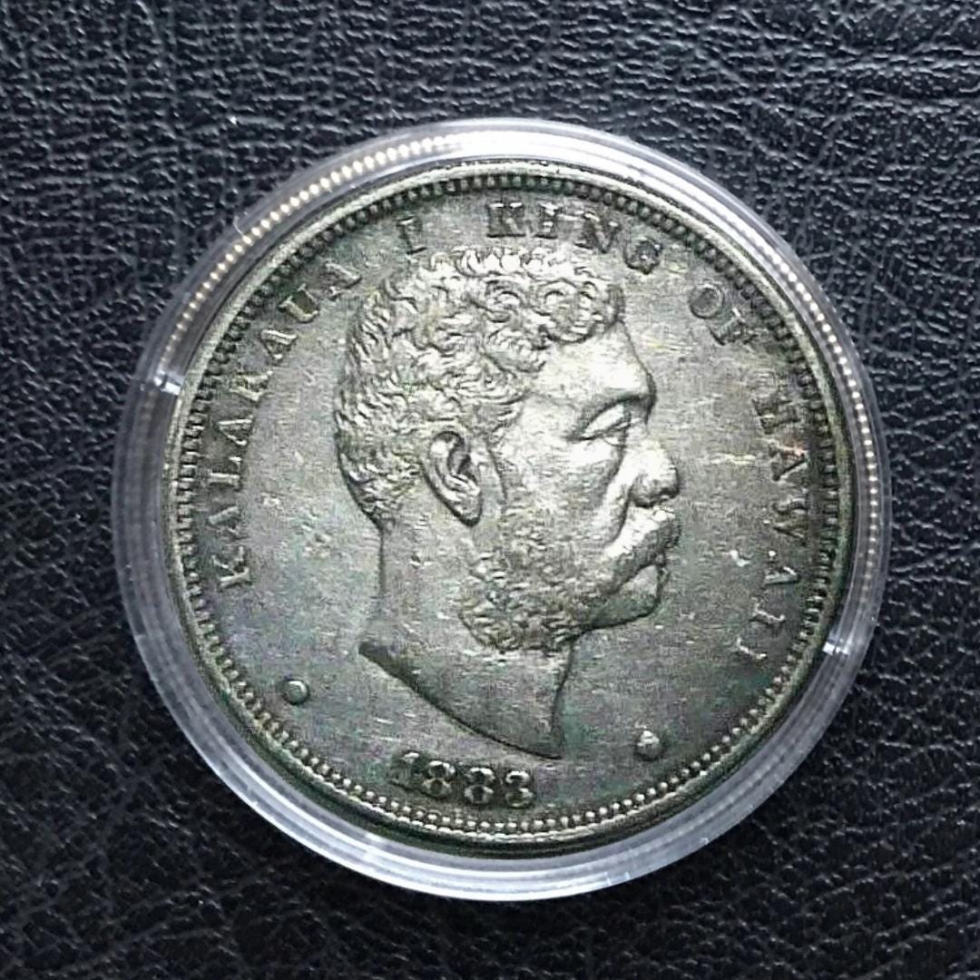 ハワイ銀貨 1883年 1ダイムと4/1ドル　2枚 s-DSCF0538_1200x.jpg?v=1744965546