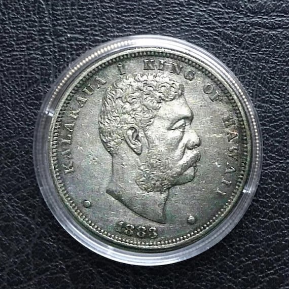 1883 ハワイ王カラカウア ドル収集価値のある記念コイン - Etsy 日本