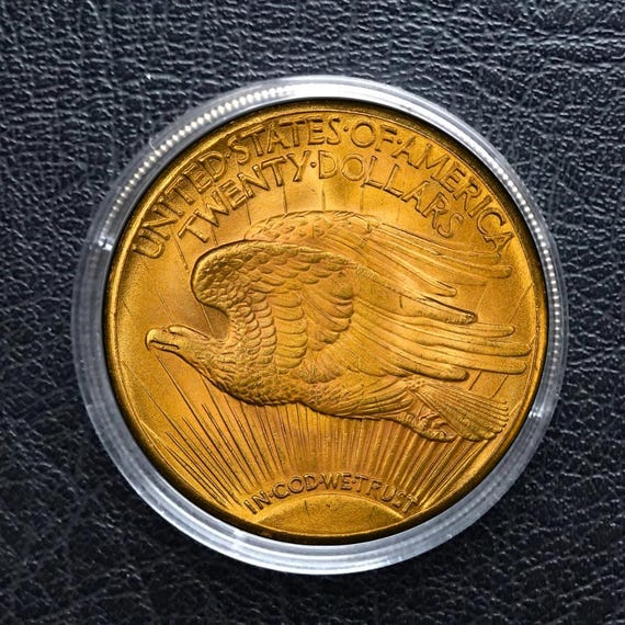 1933 Saint Gaudens Double Eagle Gold-plated Commemorative US