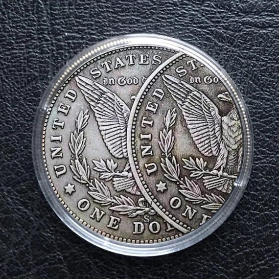 1893S Morgan Silver Dollar Commemorative Rare Die Error