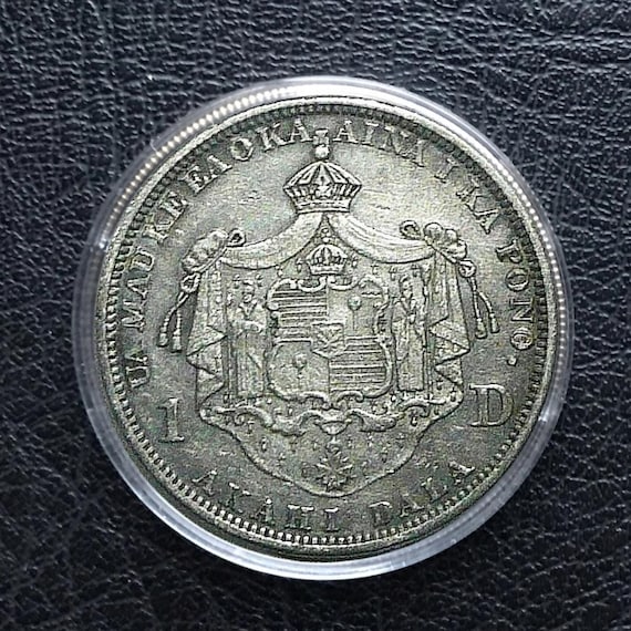 1883 ハワイ王カラカウア ドル収集価値のある記念コイン - Etsy 日本