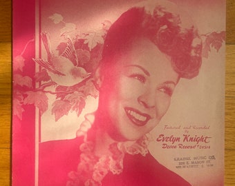 Great Evelyn Knight Sheet music!