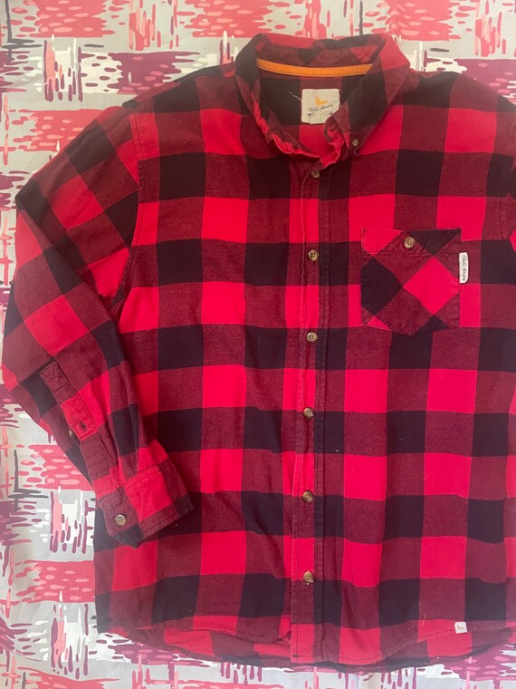 Classic Size Large Field & Stream Flannel Shirt - image 5