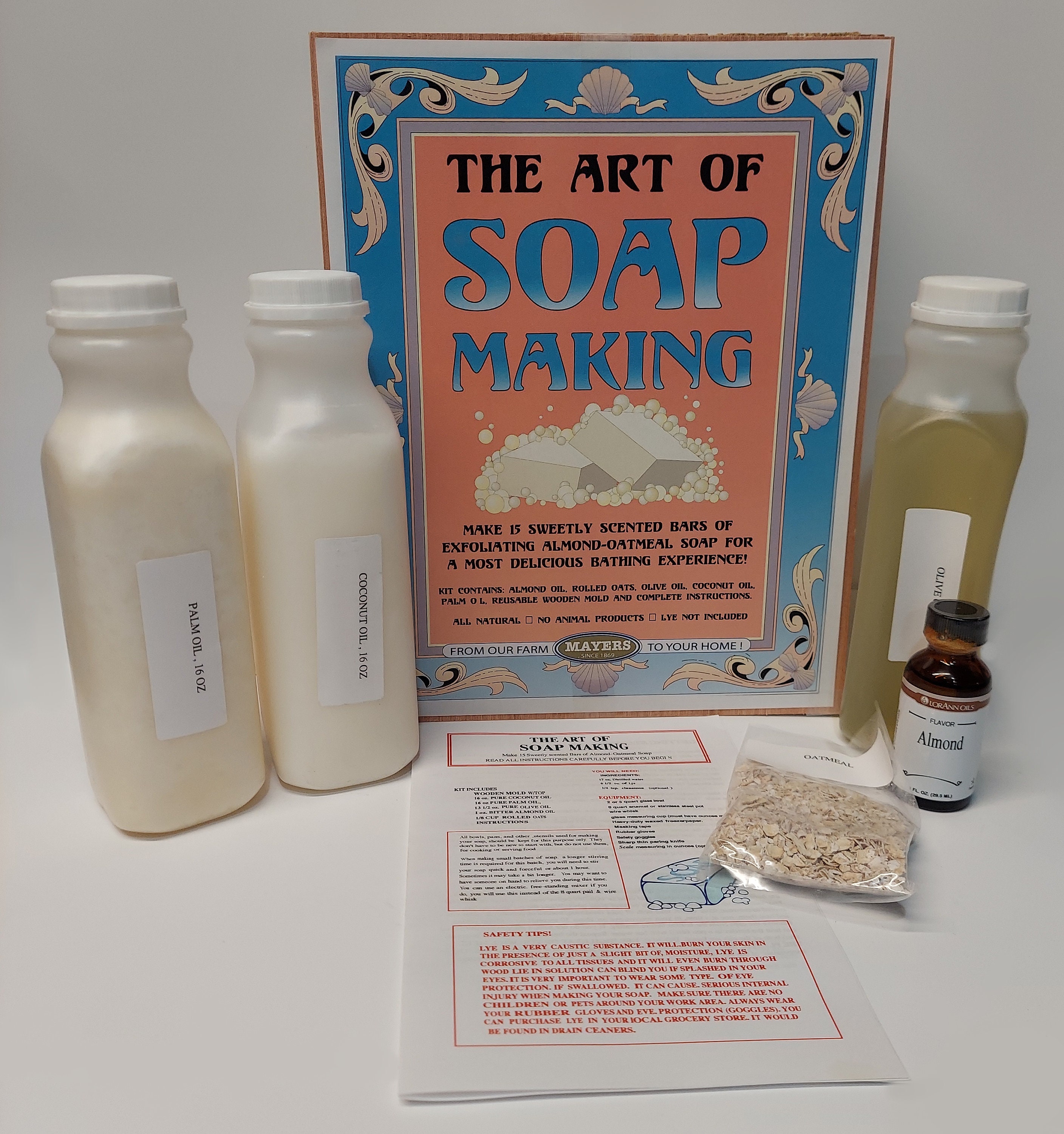 Organic Soap Making Kit, Natural Soap Making, Homemade Soap Kit,diy Soap  Making Supplies Kit for Adults and Beginners,melt and Pour Soap Kit 