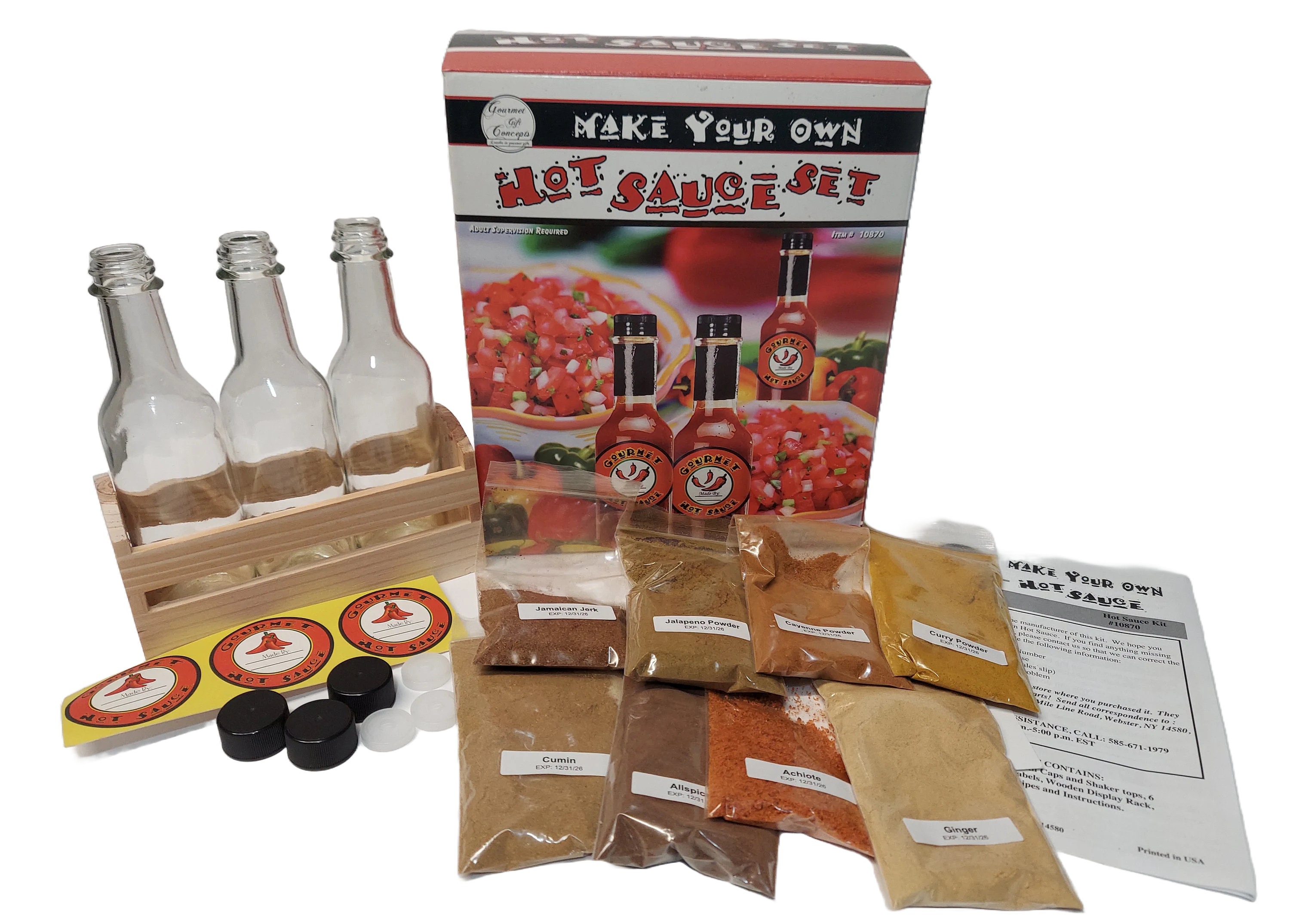 Make Your Own Hot Sauce Kit