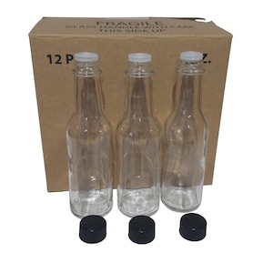 5 oz Glass Woozy Bottles, Case of 12