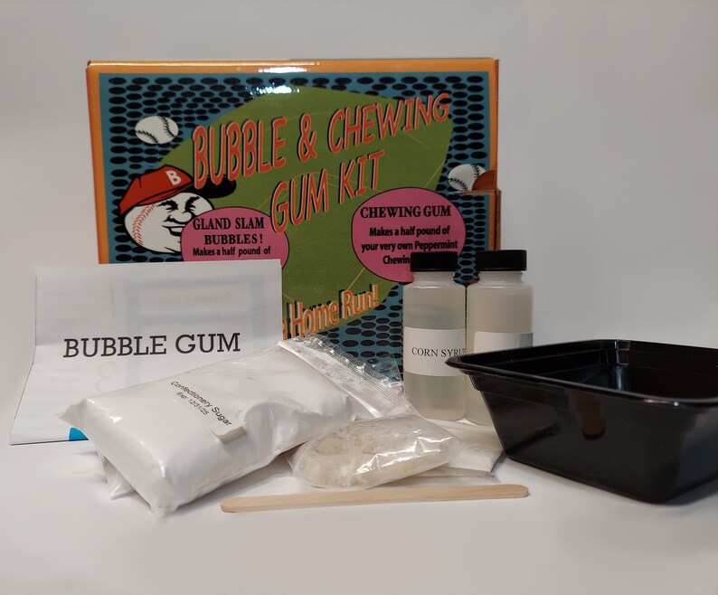 Make Your Own Bubble & Chewing Gum Kit Etsy