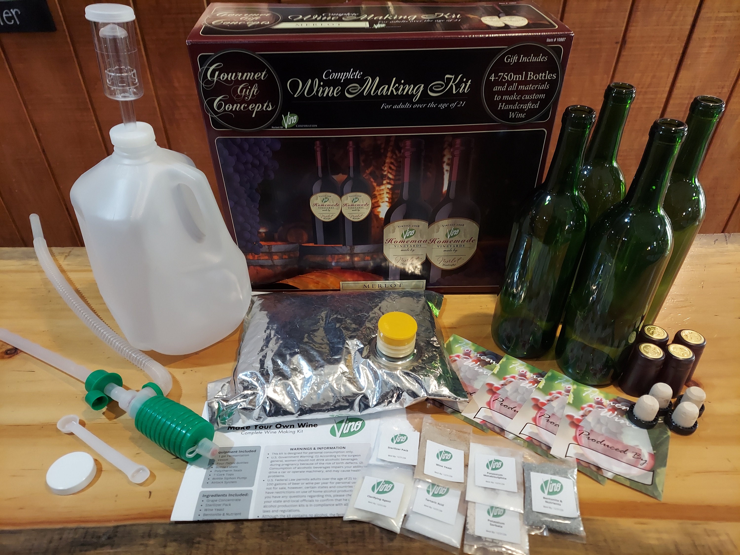 3 Gallon Mead Making Kit by Must Bee Company Make Your Own Mead 