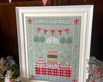A Summer Showstopper PDF cross stitch pattern