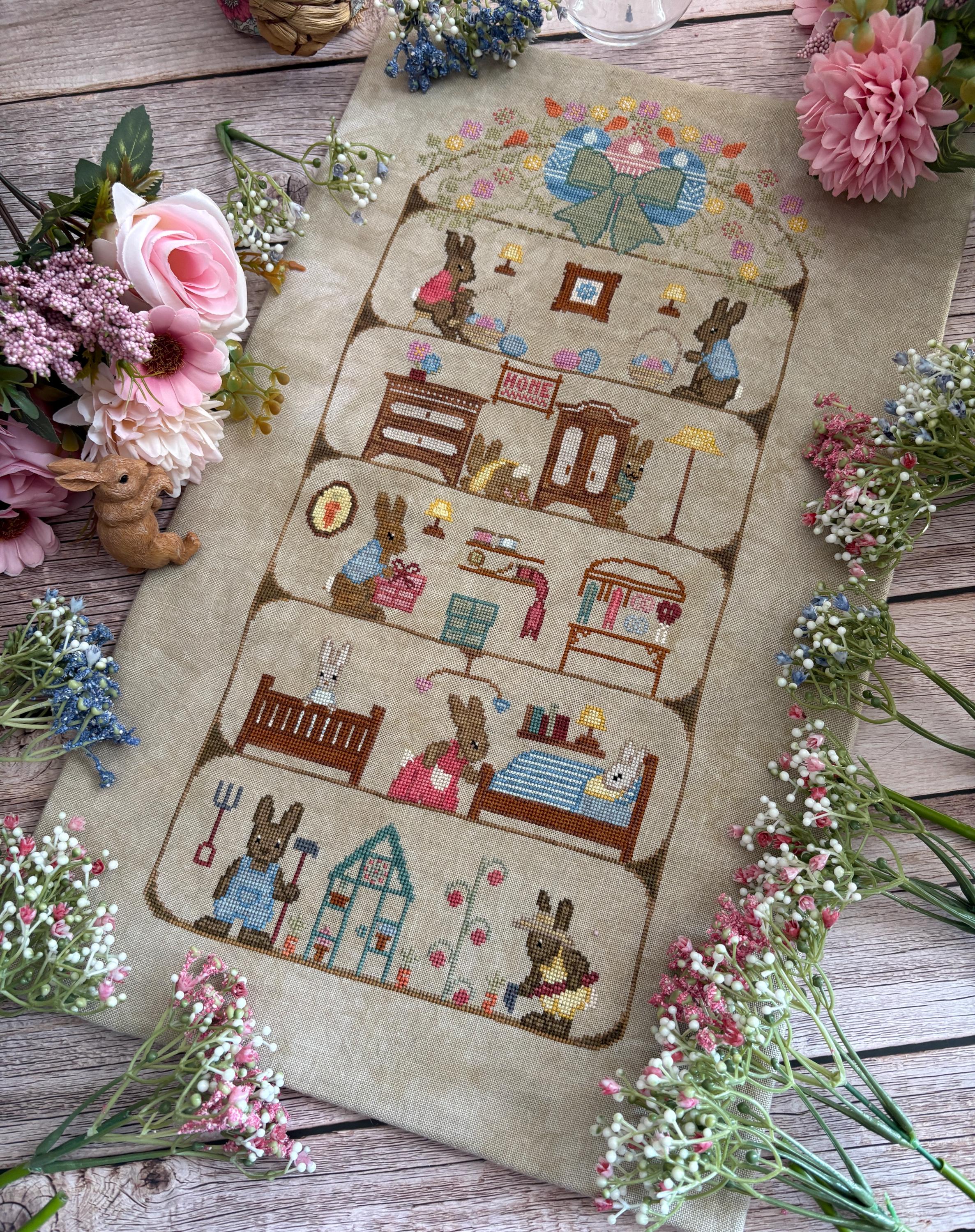 Easter Bunny Emporium - PDF Cross Stitch Pattern - Etsy