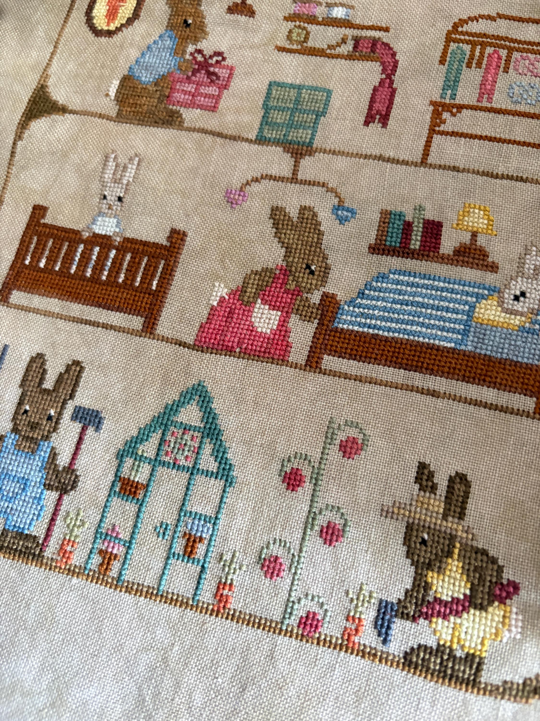 Easter Bunny Emporium - PDF Cross Stitch Pattern - Etsy