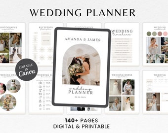 Hochzeitsplaner | Hochzeitsplaner | Digitaler Hochzeitsplaner | Checkliste für die Hochzeitsplanung | Hochzeit-Timeline | Hochzeits-Tracker