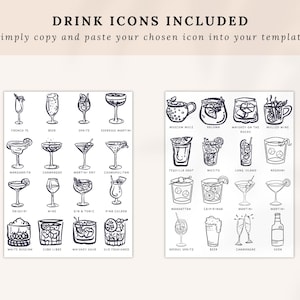 illustrated bar menu
signature drink
modern bar menu
editable bar menu
printable bar menu
whimsical wedding signage
hand drawn menu
signature drinks sign
wedding drink menu
cocktail menu
wedding bar sign	
bar menu sign
hand written menu
minimalist printable bar menu