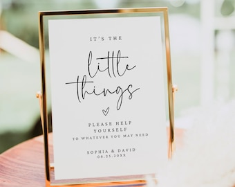 Minimalist Wedding Bathroom Basket Sign Template, Wedding Bathroom Basket Sign, Please Help Yourself Bathroom Sign, Wedding Signs, Canva