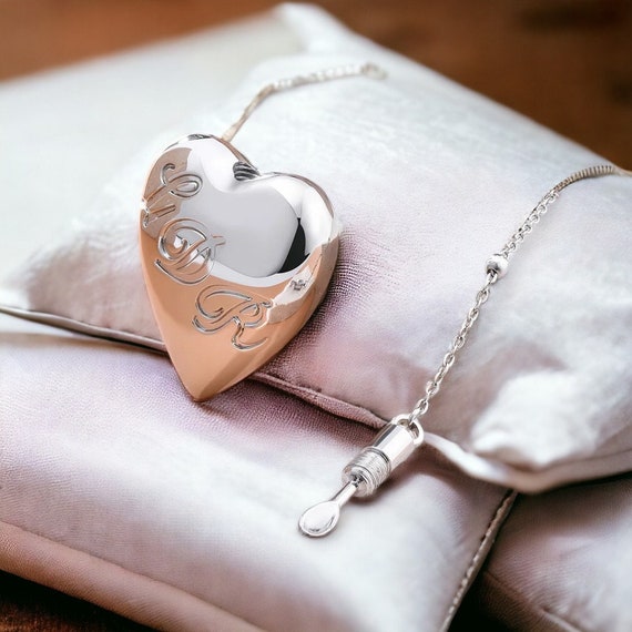 Holy rose LDR Style Stash Necklace Heart Shaped With Snakes & Spoon  stainless steel (silver), Stainless Steel, brass: Buy Online at Best Price  in UAE - Amazon.ae