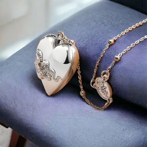 Lana Del Rey Coke Halskette Gold und Silber 3.0 LDR Herz Halskette LDR-Geschenk für Sie Halskette im LDR-Stil Bild 5