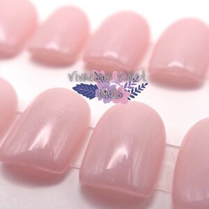 Solid Colour Handcrafted Press-On Nails