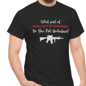 Second Amendment Tshirt 2A Shirt Keep and Bear Arms T-shirt for Shooters