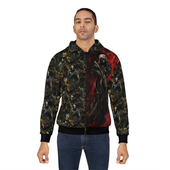Grim Reaper Zip Hoodie, Grim Reaper Sniper Hoodie, Scout Sniper