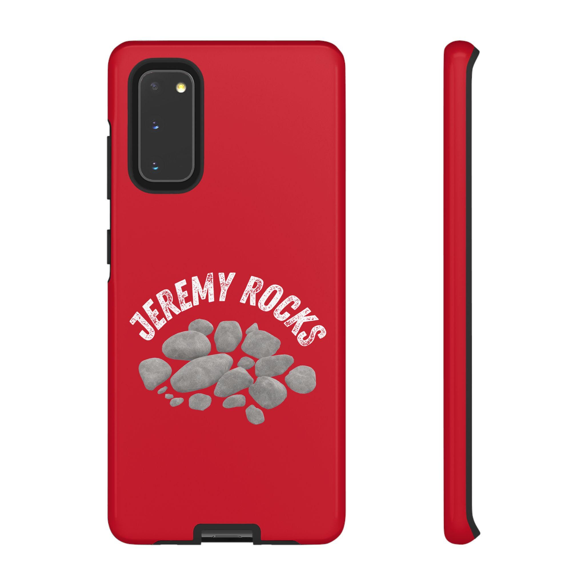 Jeremy Rocks Coque de portable Samsung S24, S23, S22, S21, S20 Amusante Coque rigide Samsung