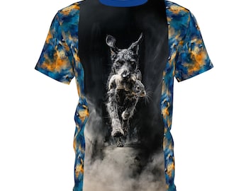 Deutsch-Drahthaar Hunting Dog T-shirt, German Wirehaired Pointer Shirt, Deutsch Drahthaar Shirt, German Wirehair Top
