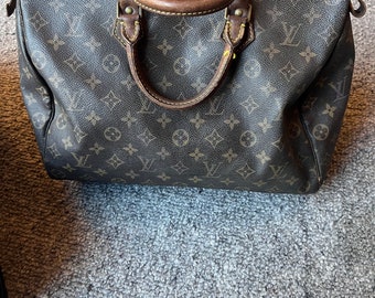 Louis Vuitton speedy 35 vintage structure