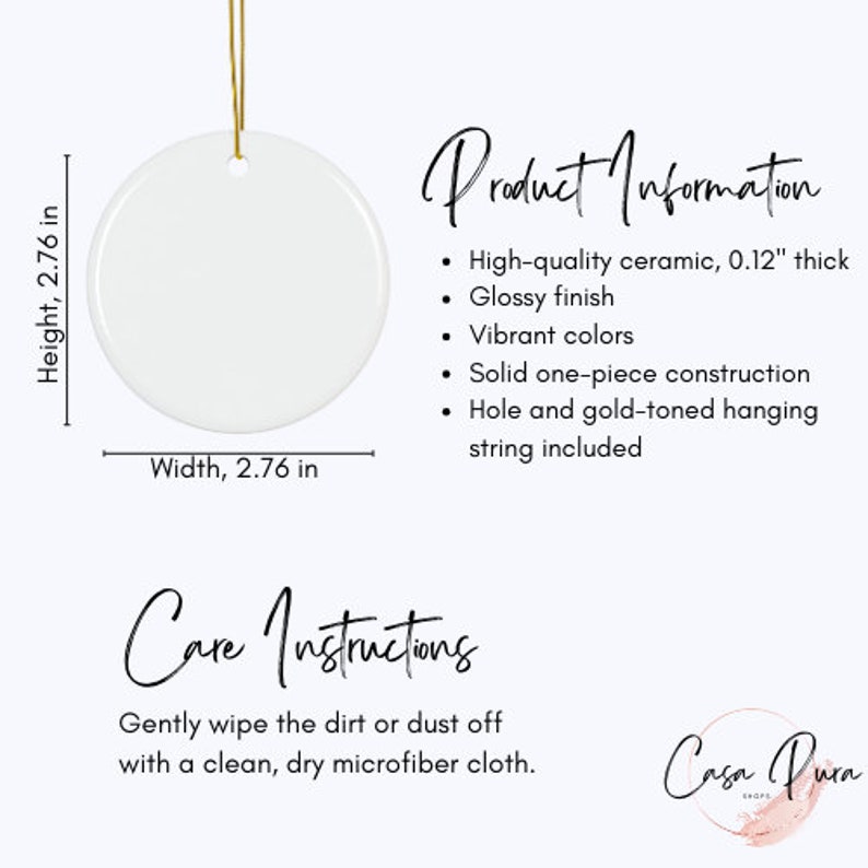 Baby's First Christmas Ornament With Baby Rudolph Custom Newborn